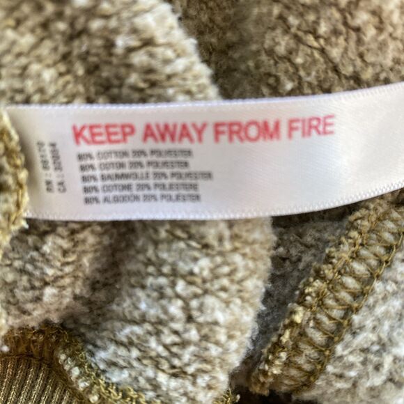 Free People Movement Sz XL Harvest Gold Intercept Crop Crewneck Relaxed Pullover - Picture 16 of 16